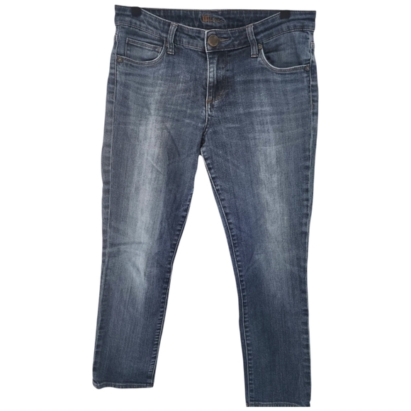 Kut from the Kloth Denim - Kut From The Kloth Size 4 Mid Rise Straight Jeans Light Wash